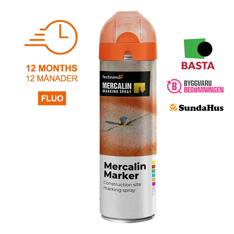 Mercalin Marker : Construction Site Marker - MERCALIN